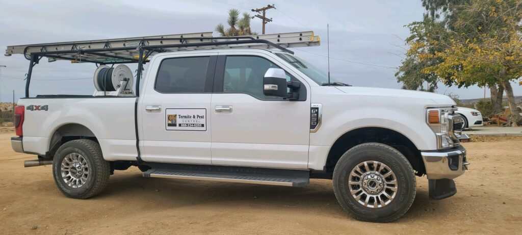 C & D pest control truck